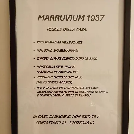 Marruvium 1937's Appartamento *