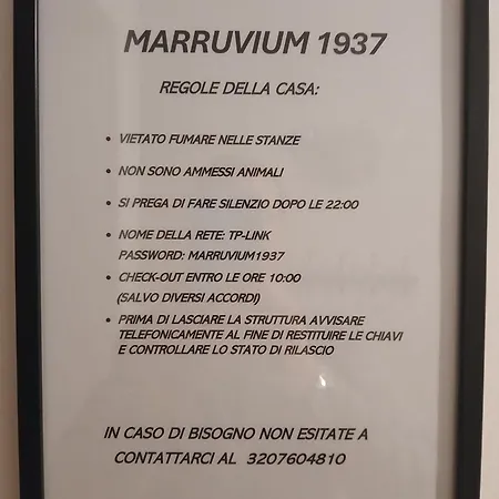 Marruvium 1937's Appartamento